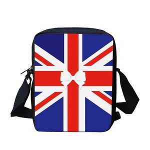 British Flag Union Jack Crossbody Bag - Clutch, Messenger, School, :[